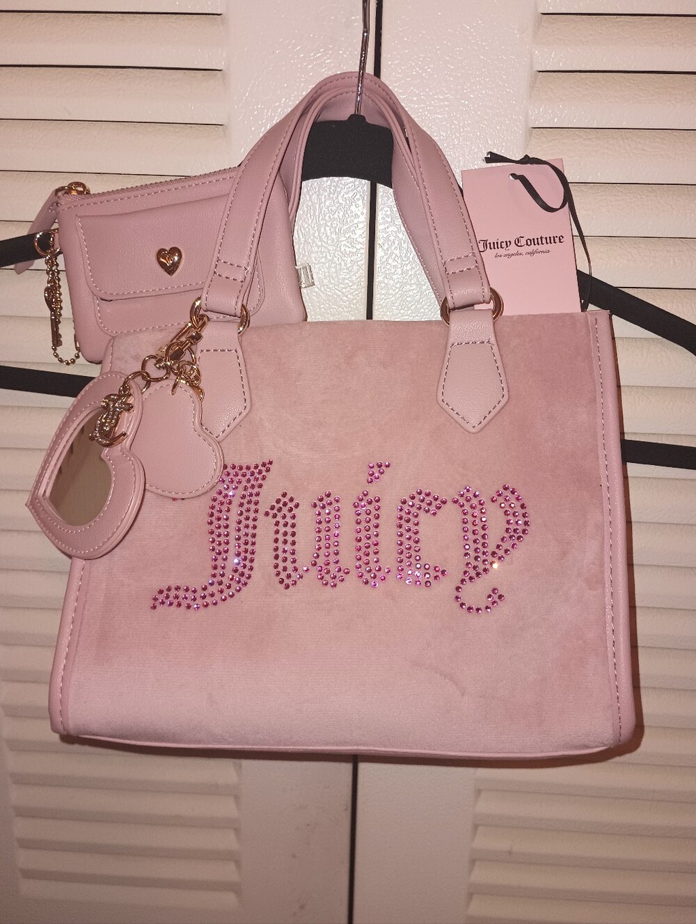 Small Light Pink JUICY COUTURE Tote Bag--READ DESCRIPTION/MAKE OFFER!!
